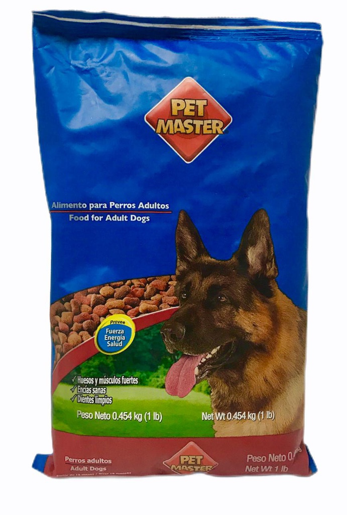 PET MASTER ADULT DOGS 0.454 KG