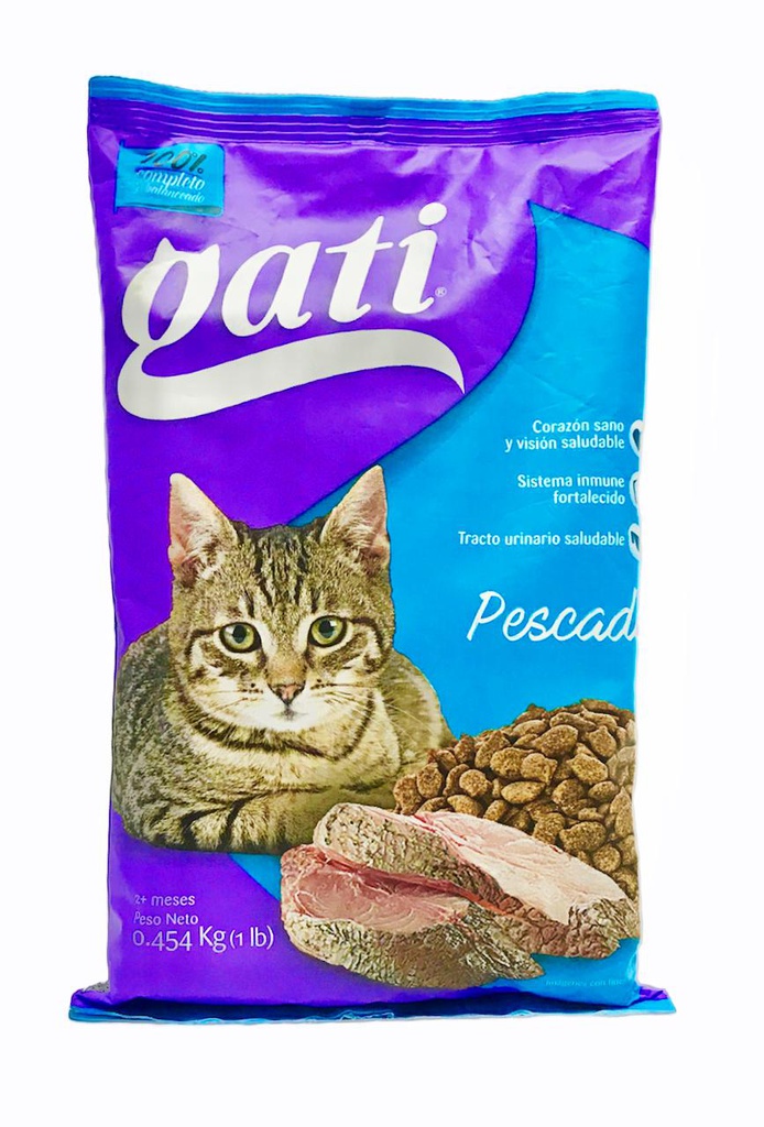 GATI PESCADO BOLSA 1 LB