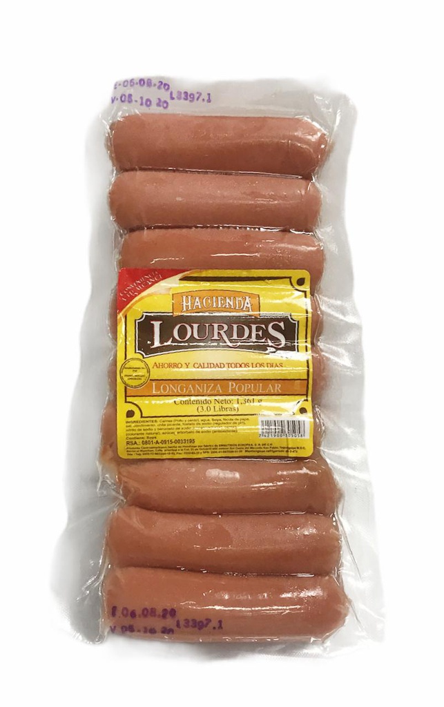 LONGANIZA POPULAR HACIENDA LOU