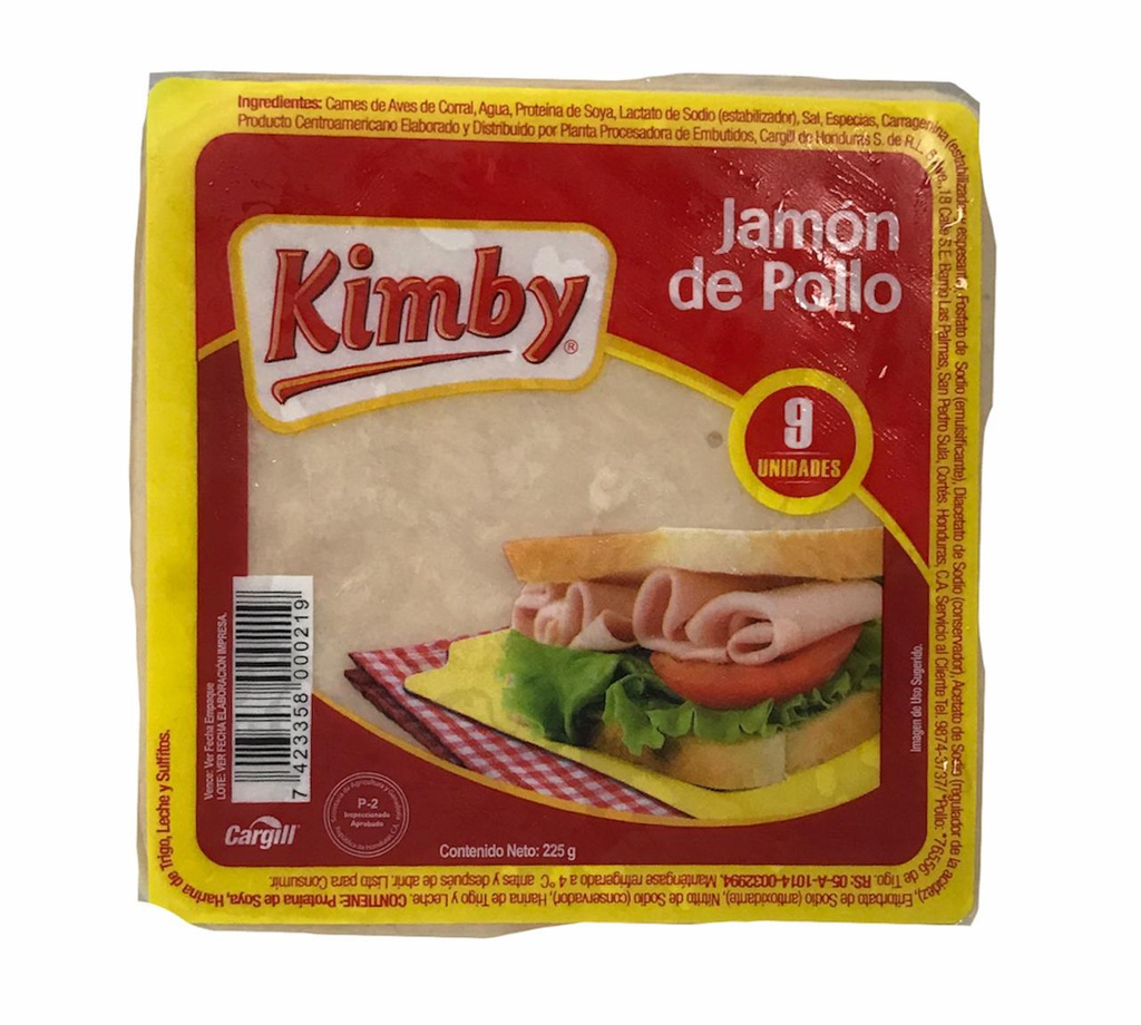 JAMON POLLO 225G KIMBY