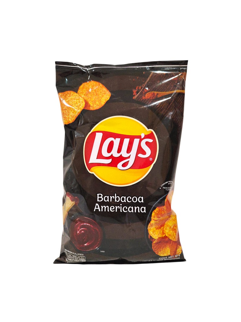 LAYS BARBACOA AMERICANA 80G