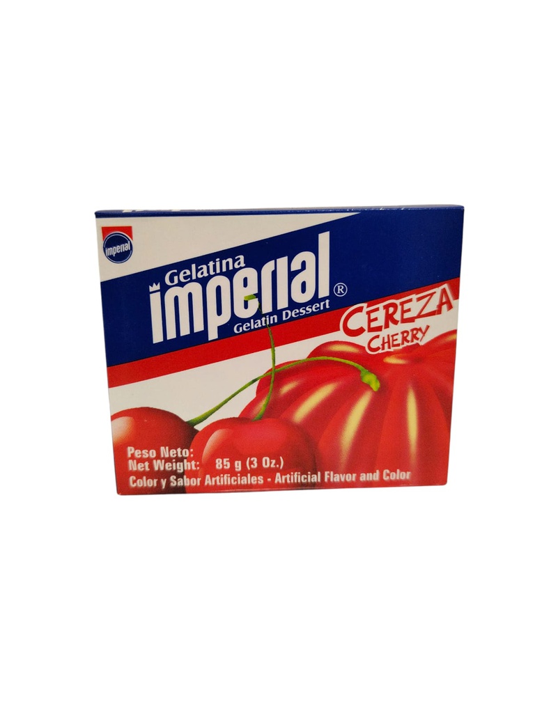 GELATINA IMPERIAL CEREZA 85G