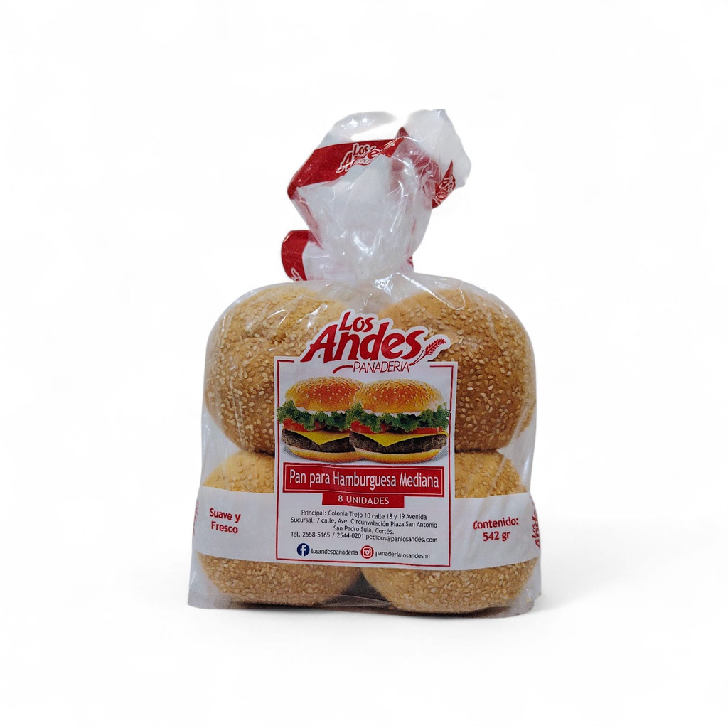PAN HAMBURGU MEDIANA LOS ANDES