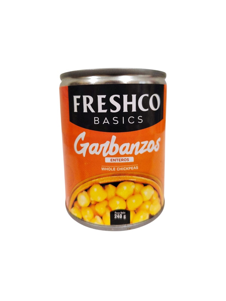 GARBANZOS ENTEROS FRESHCO 240G