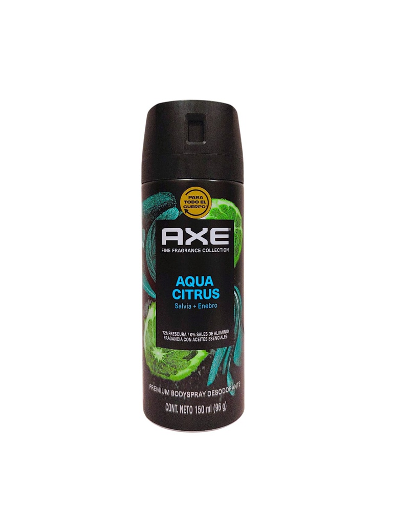 DEO AXE AQUA CITRUS 150 ML 