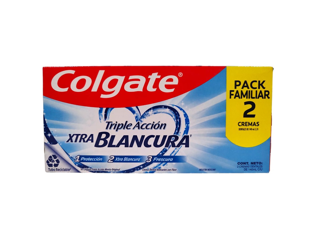  2PACK COLGATE BLANCURA 140ML