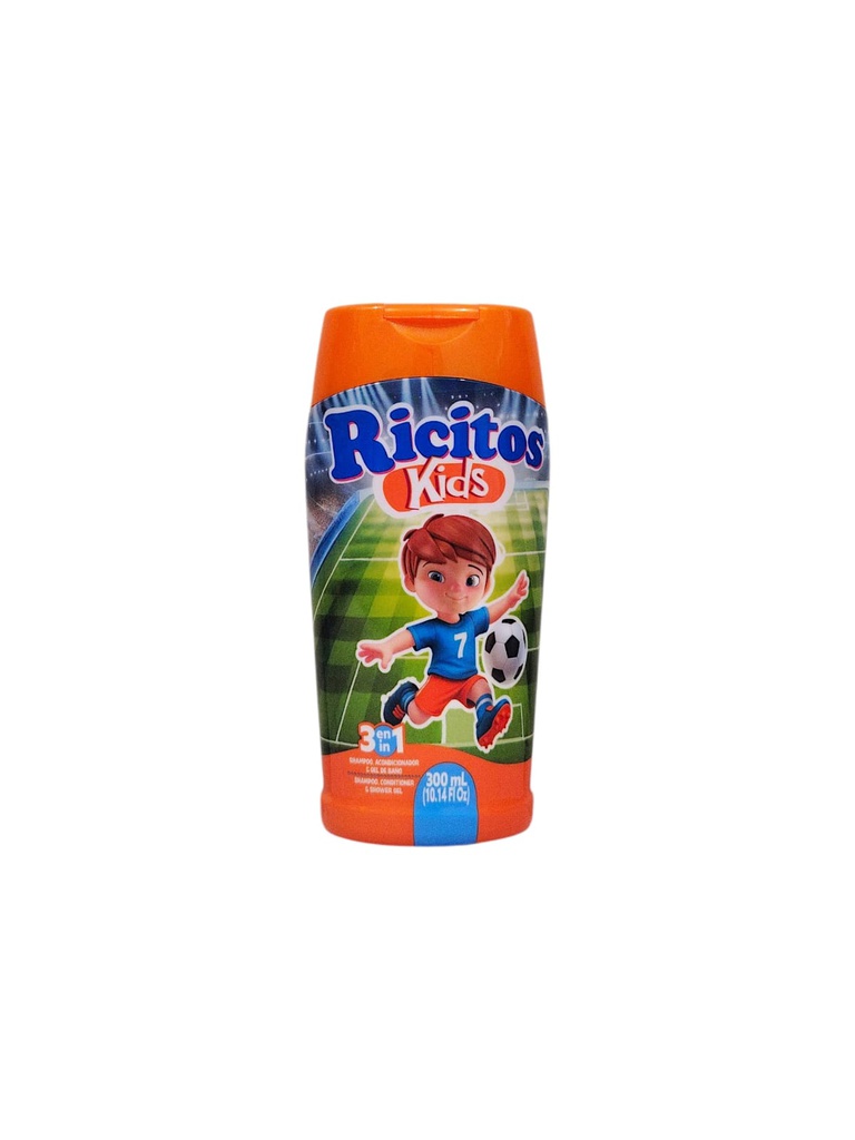 SHAMPOO RICITO3 EN1 KIDS 300ML