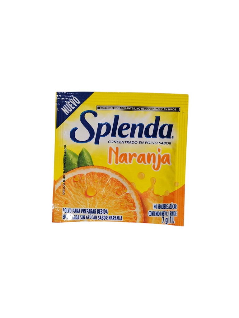 SPLENDA NARANJA 7GR