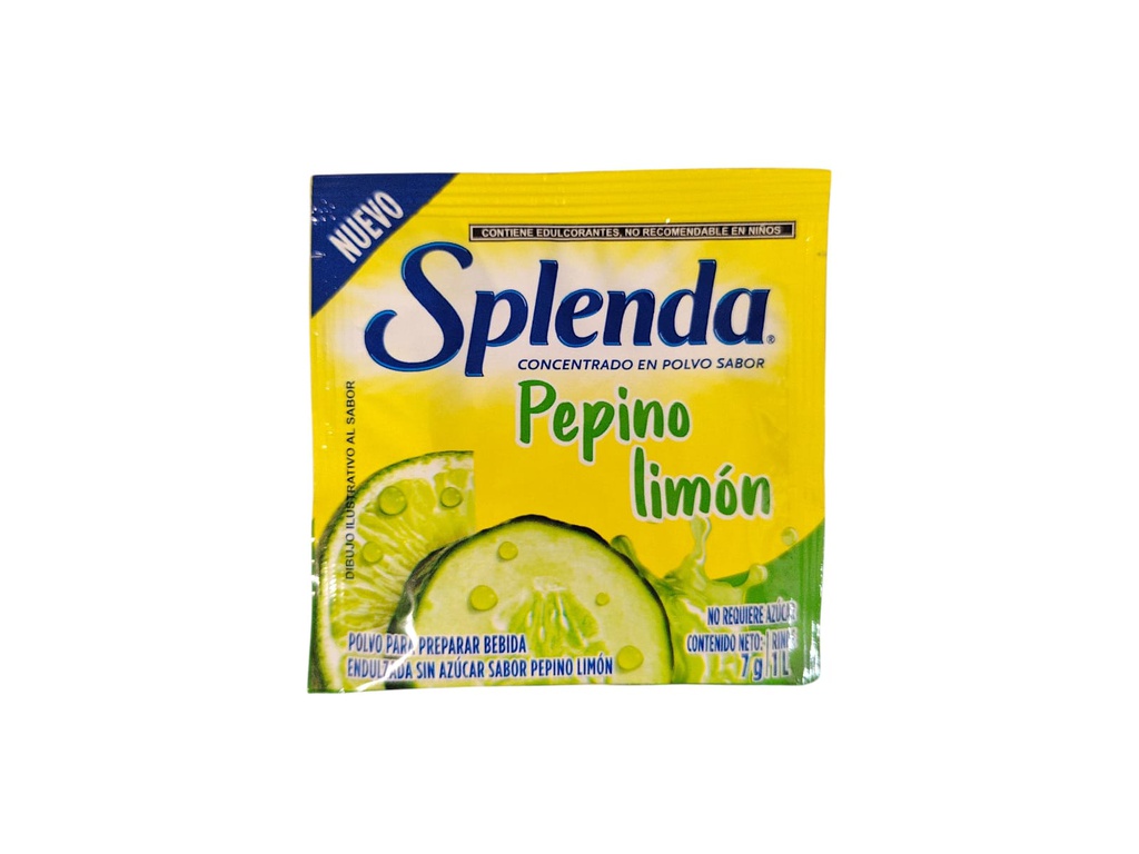 SPLENDA PEPINO LIMON 7GR