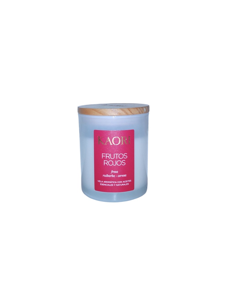 KAORI VELA FRUTOS ROJOS 190G