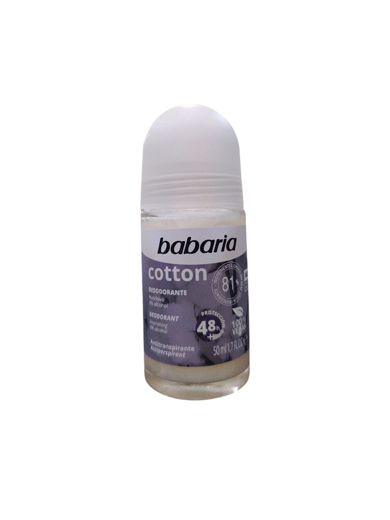 DESODORANTE BABARIA COTTON 