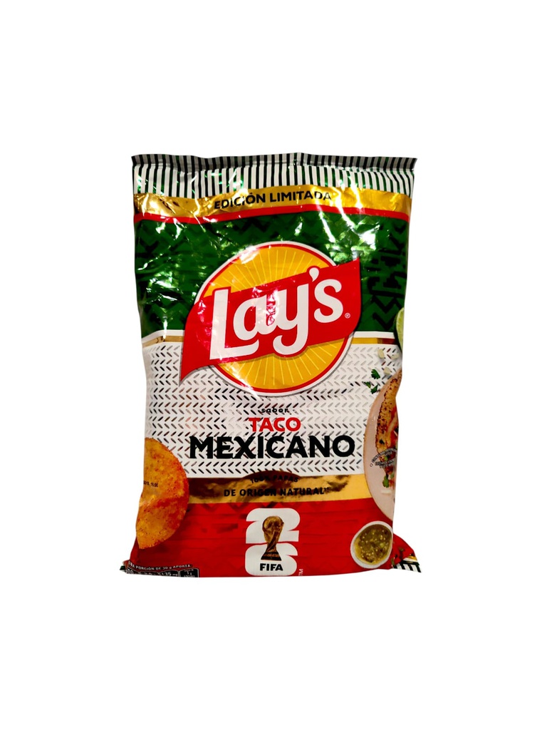 LAYS TACO MEXICANO 76 GRS