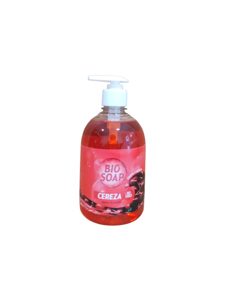 JABON MANOS BIOSOAP CEREZA 500