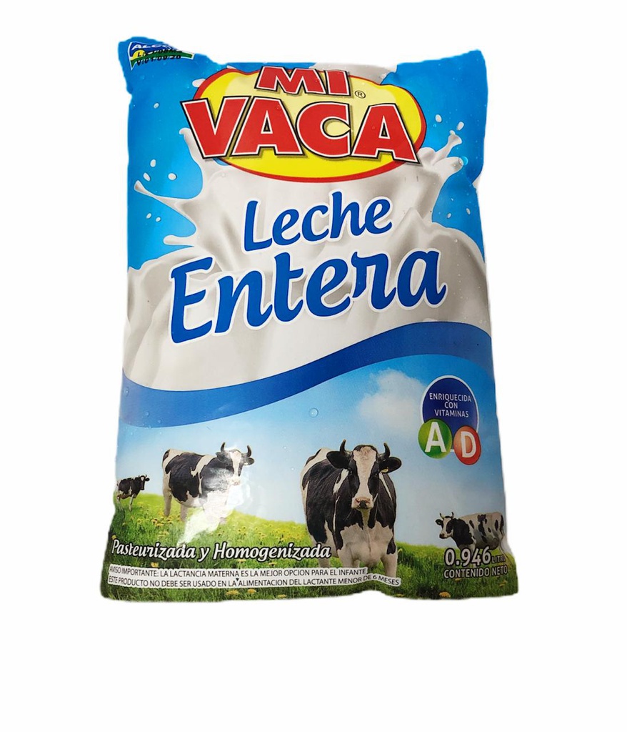 LECHE MI VACA EN BOLSA 1 LITRO