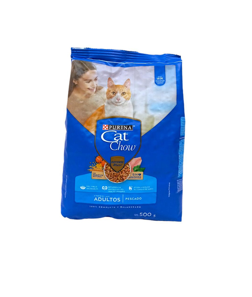 CAT CHOW ADULTO PESCADO 500G