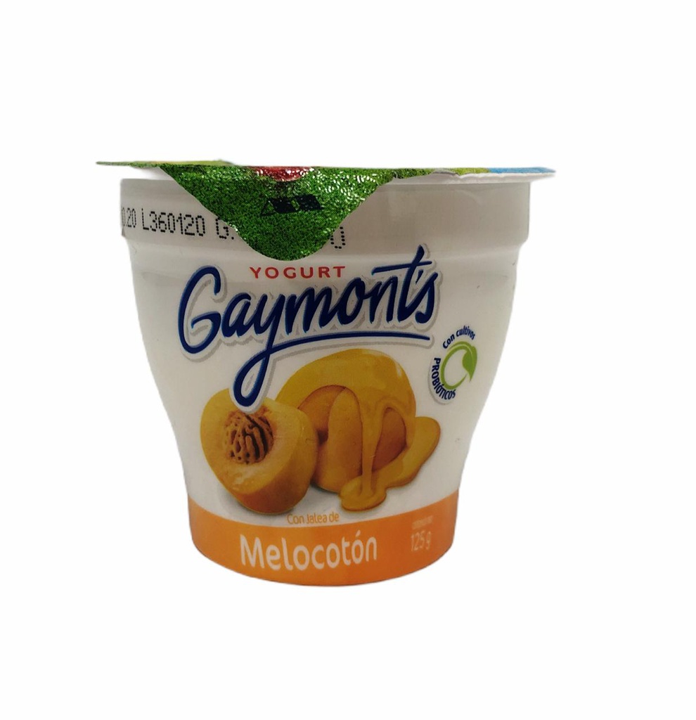 YOGURT GAYMONT MELOCOTON