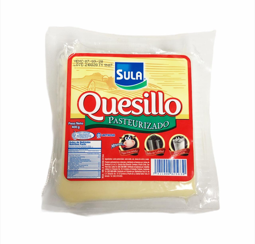 QUESILLO SULA LIBRA