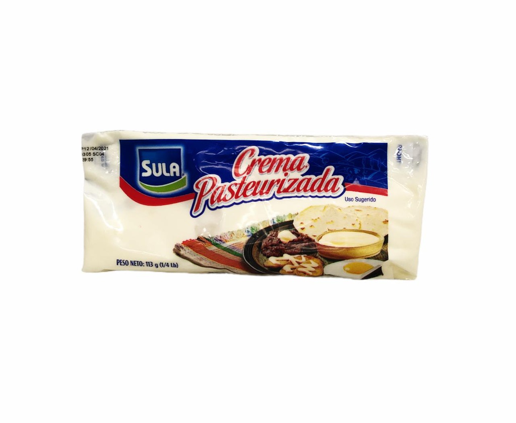 MANTEQUILLA CREMA SULA 1/4 LB.