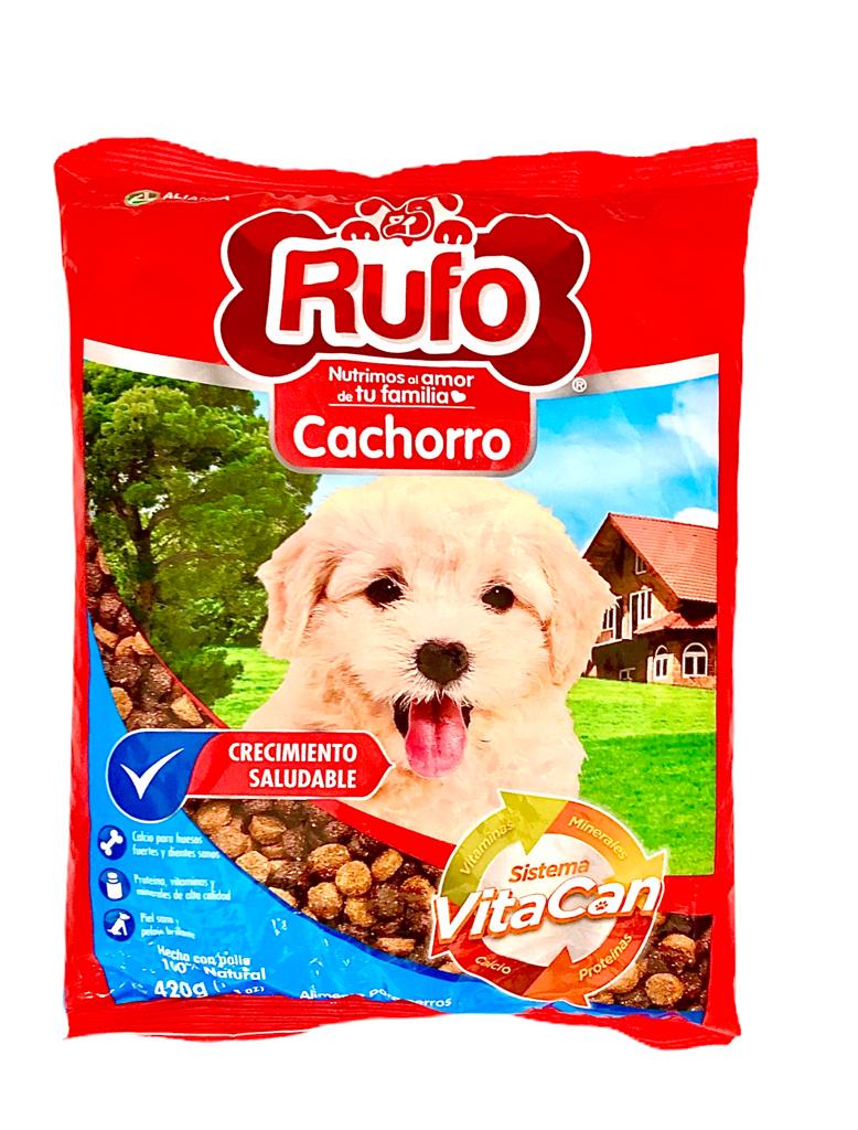 ALIMENTO RUFO CACHORRO 420G