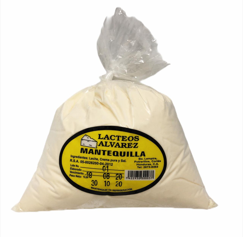 MANTEQUILLA CREMA ALVAREZ