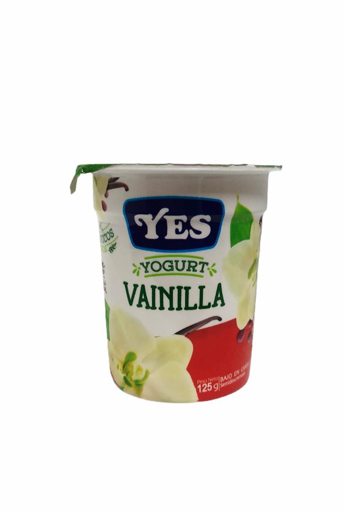 YOGURT YES VAINILLA 125 G