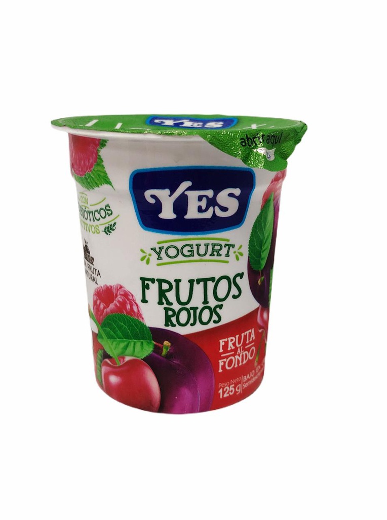 YOGURT YES FRUTOS ROJOS 125 G