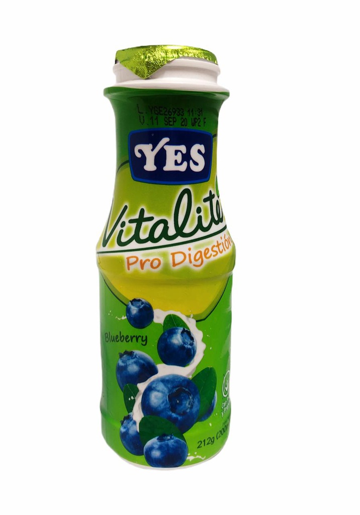 YOGURT YES VITALIFE BLUEBERRY 