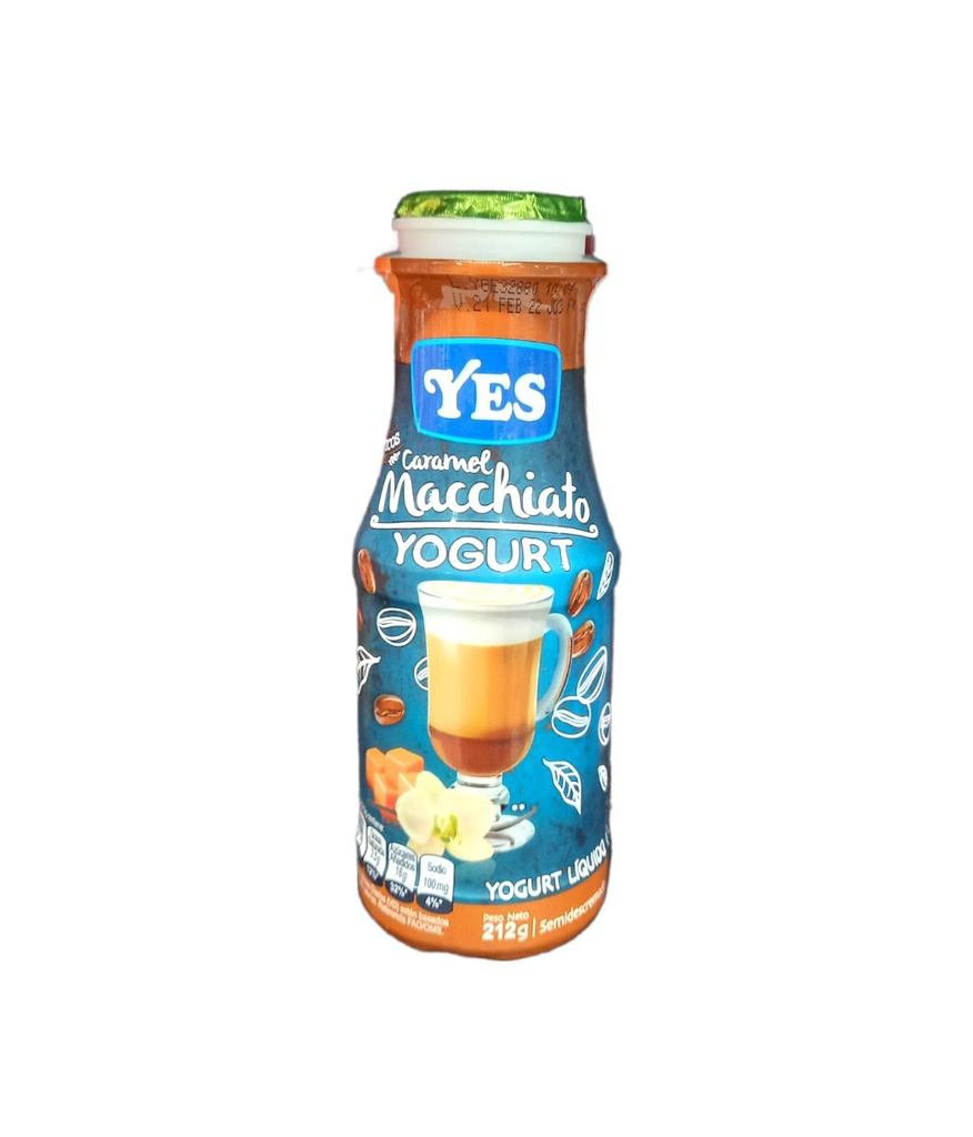 YOGURT YES MACCHIATO 212GR