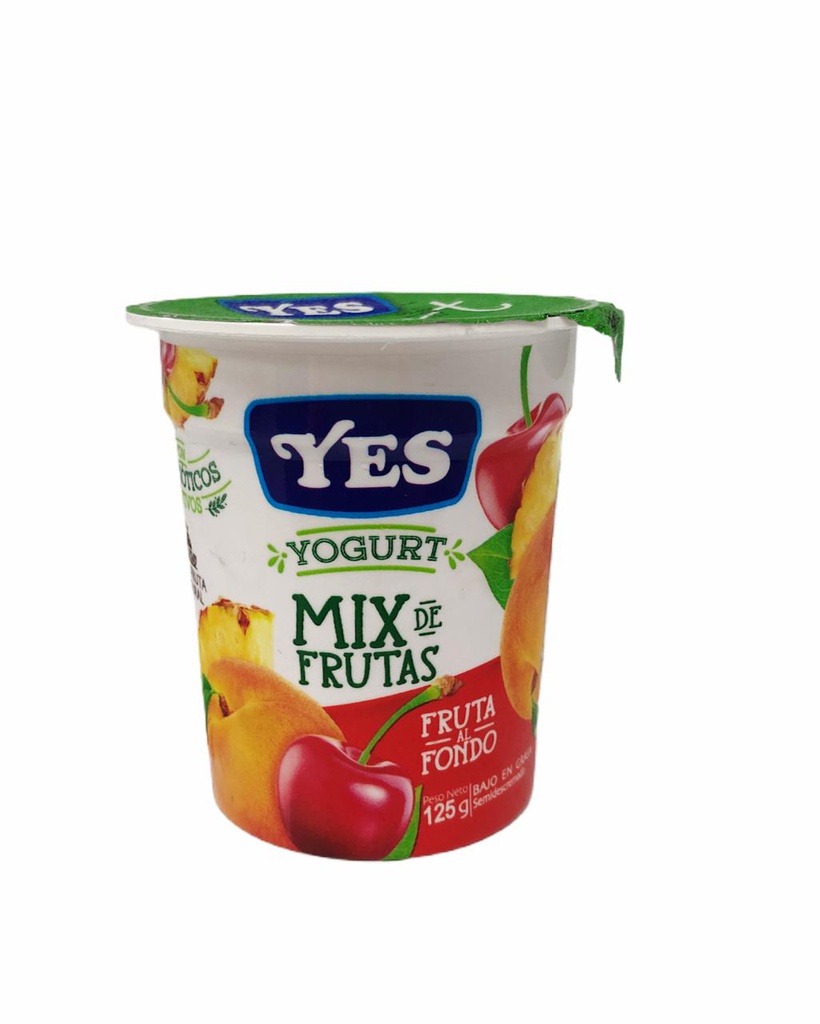 YOGURT YES FRUTA AL FONDO TUTT