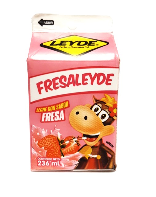 MALTEADA DE FRESA LEYDE 1/4 LT