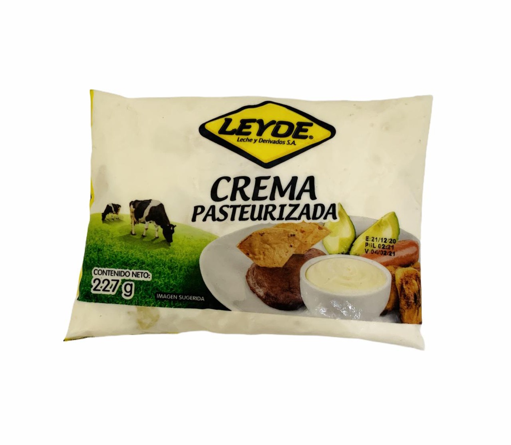 MANTEQUILLA CREMA LEYDE 1/2LB