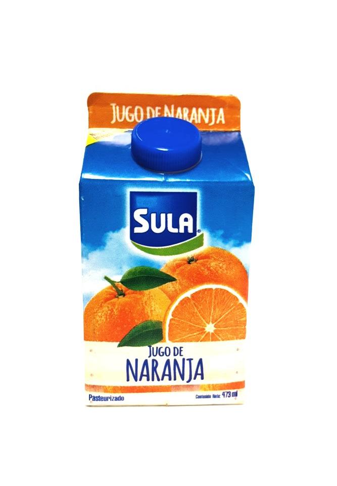 JUGO DE NARANJA SULA 1/2LT