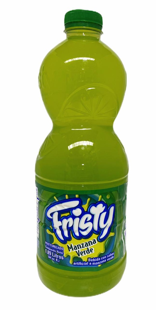 FRISTY MANZANA VERDE 1/2 GALON