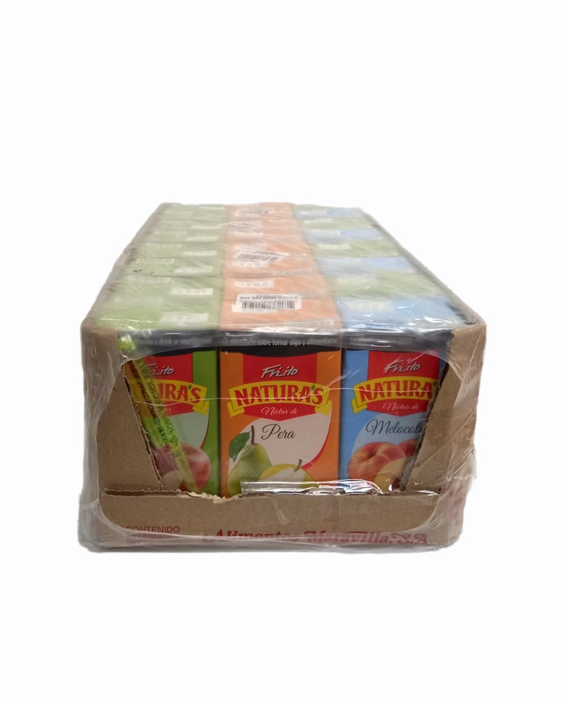 CAJA DE 4 SIX PACK JUGOS NATURAS