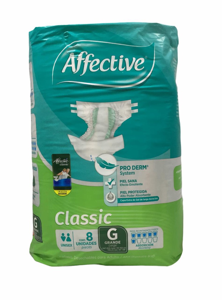 PAÑAL AFFECTIVE CLASSIC ADULTO