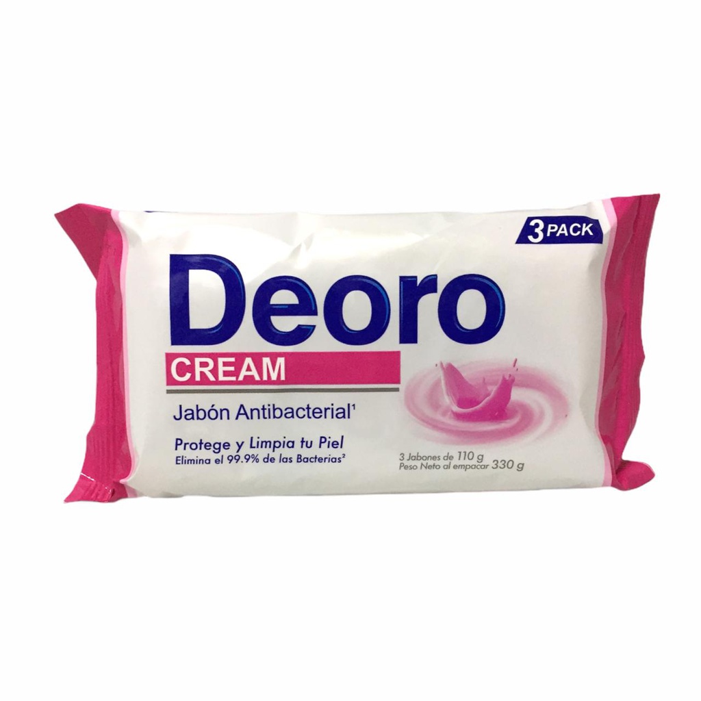 JABON DEORO CREAM 3PACK 110G