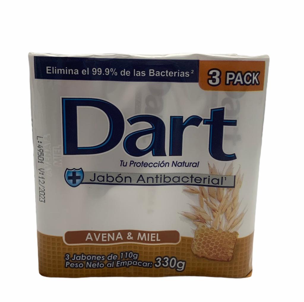 JABON DART AVENA Y MIEL 3 PACK