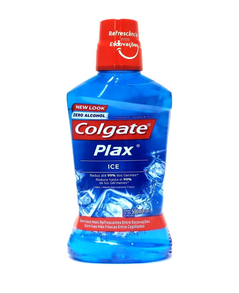 ENJUAGUE COLGATE PLAX ICE 500+