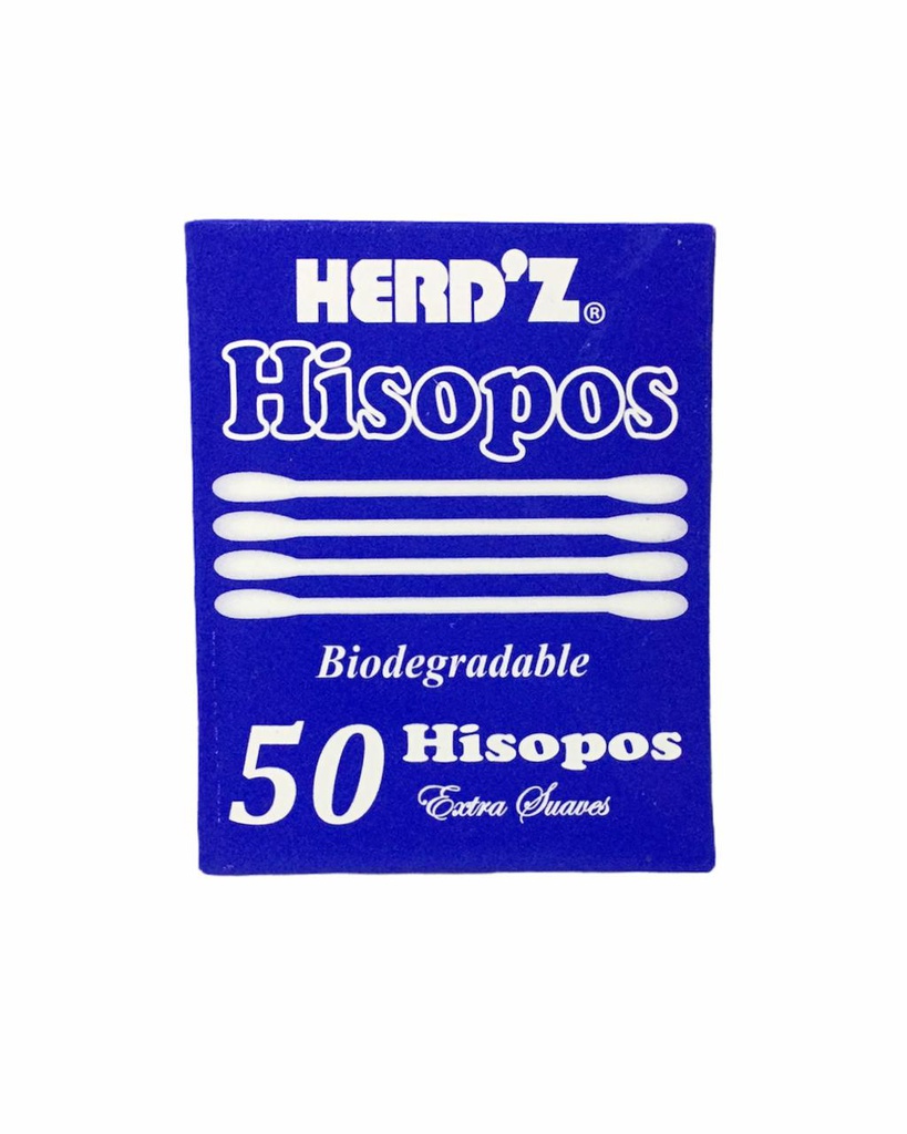 HISOPOS HERDZ CAJITA 50 UNI