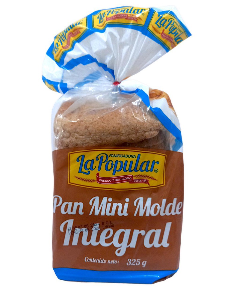 PAN MINI MOLDE INTEGRAL LA POP