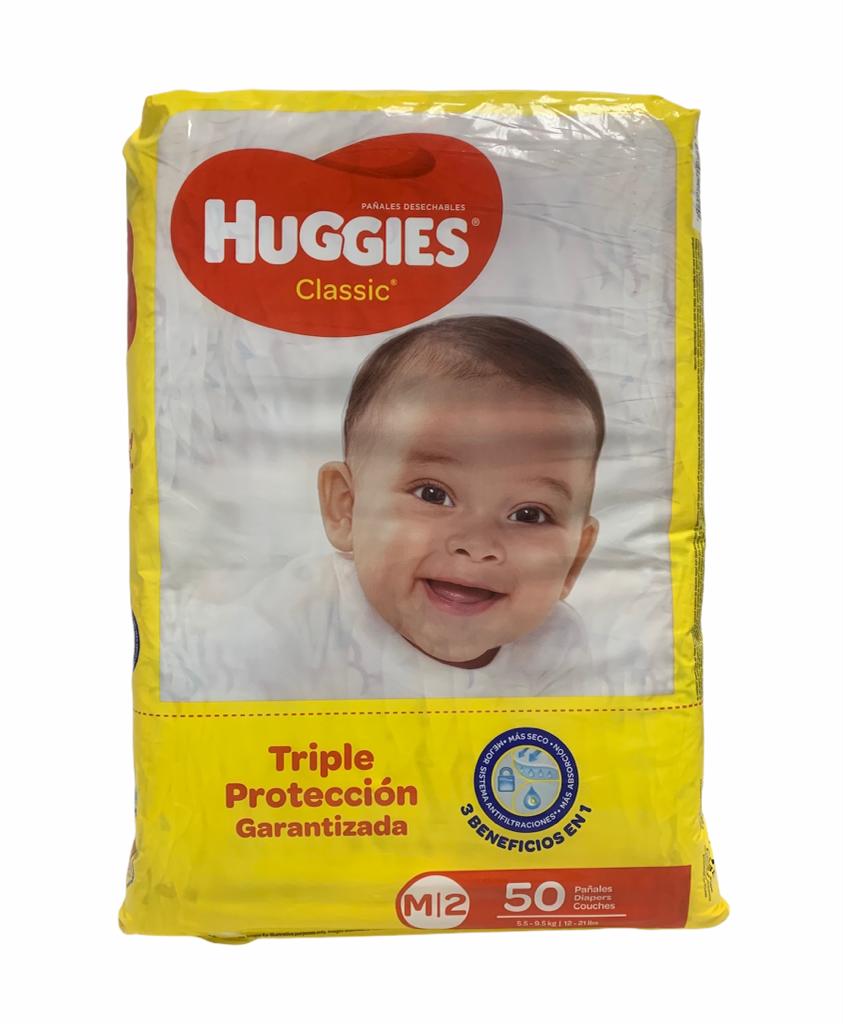 PAÑAL HUGGIES CLASIC JUMBO 50