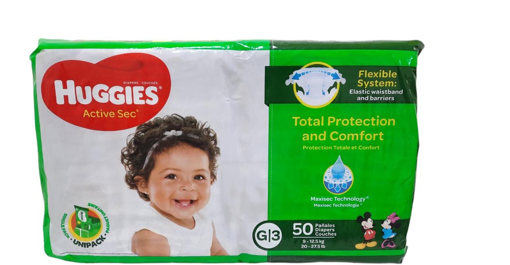 PAÑAL HUGGIES ULTRACONFORT JUM