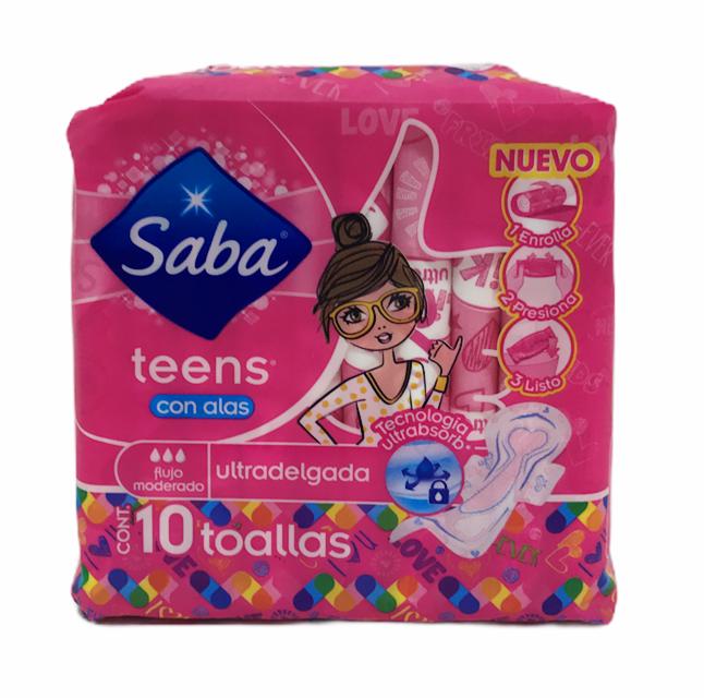 SABA TEENS NORNAL 10 UN.