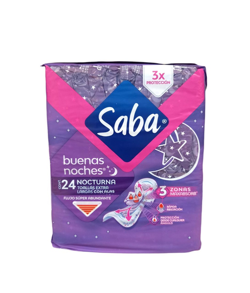 SABA BUENAS NOCHES C/A 24UNI