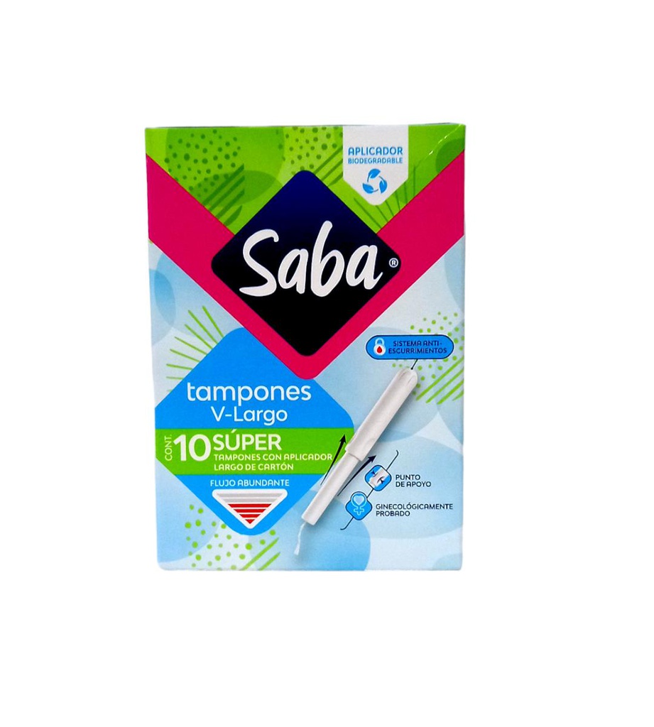 SABA TAMPONES SUPER 10UND