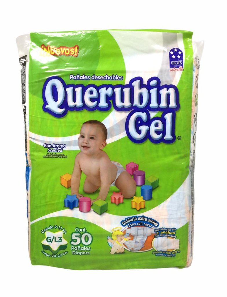 PAÑAL QUERUBIN GEL GRANDE