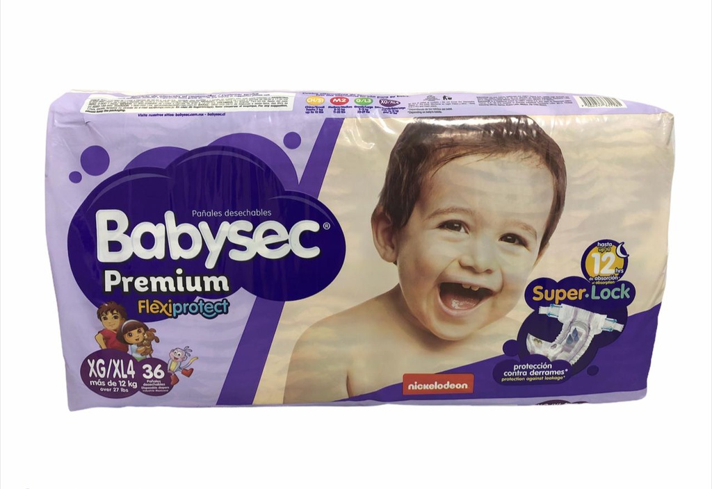 BABYSEC PREMIUM XG/XL 36UN