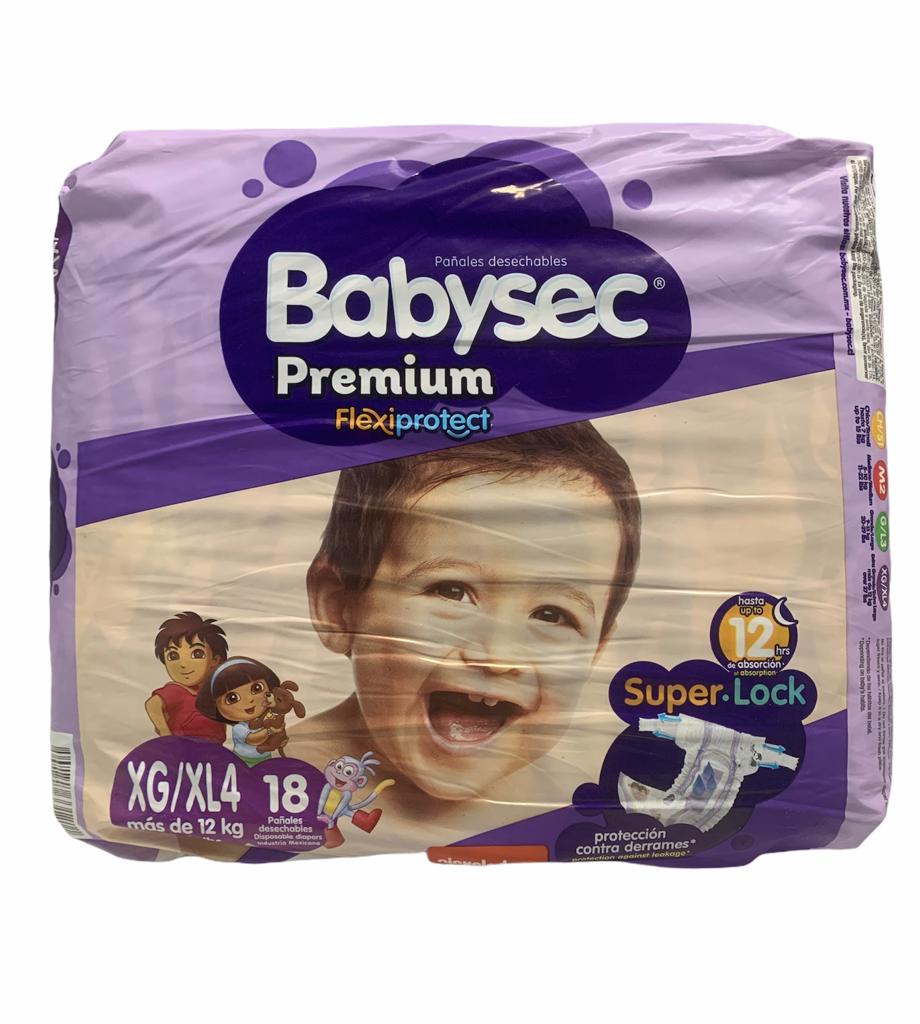 BABYSEC PREMIUM XG/XL 18UN