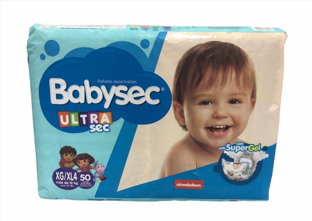 BABY SEC ULTRA XG 50UN