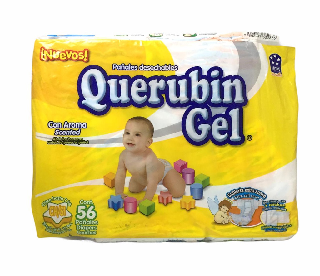 Panal Querubin Gel Desechab Talla M 40U